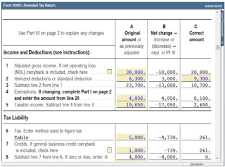 ProSeries: Amending a tax return