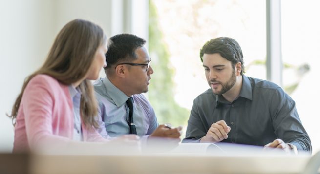 Group of tax professionals